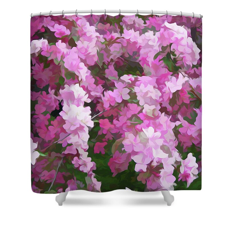 Tree Shower Curtain featuring the photograph Simply Soft beautiful Blossoms by Aimee L Maher ALM GALLERY