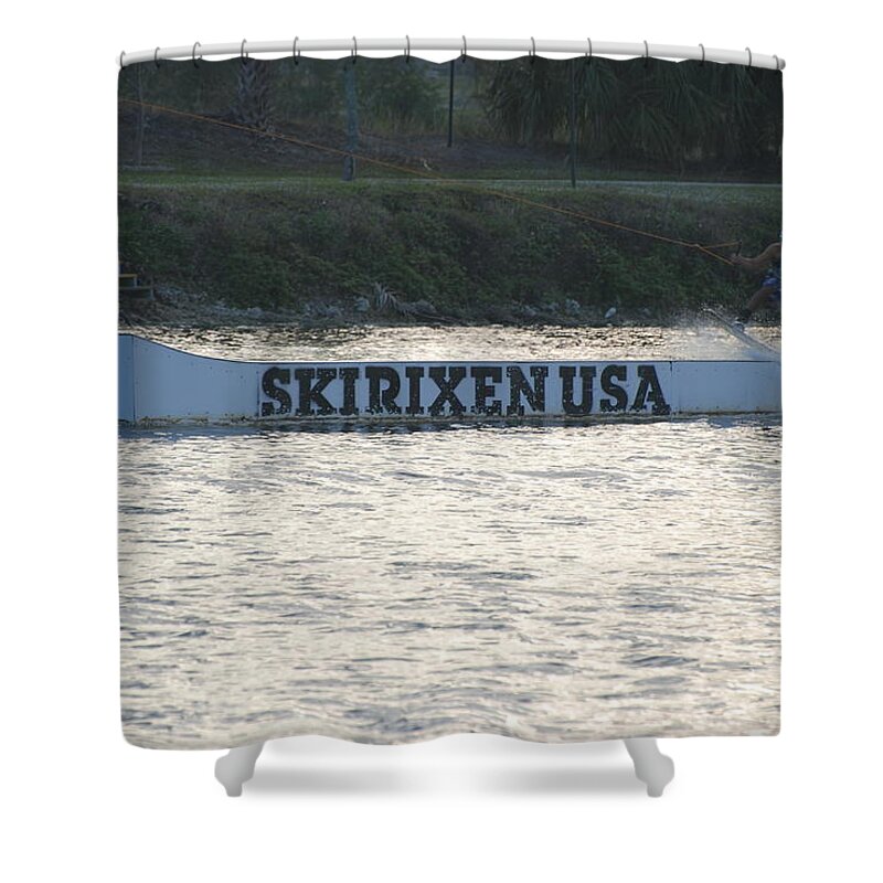 Waves Shower Curtain featuring the photograph Skirixen Usa by Rob Hans