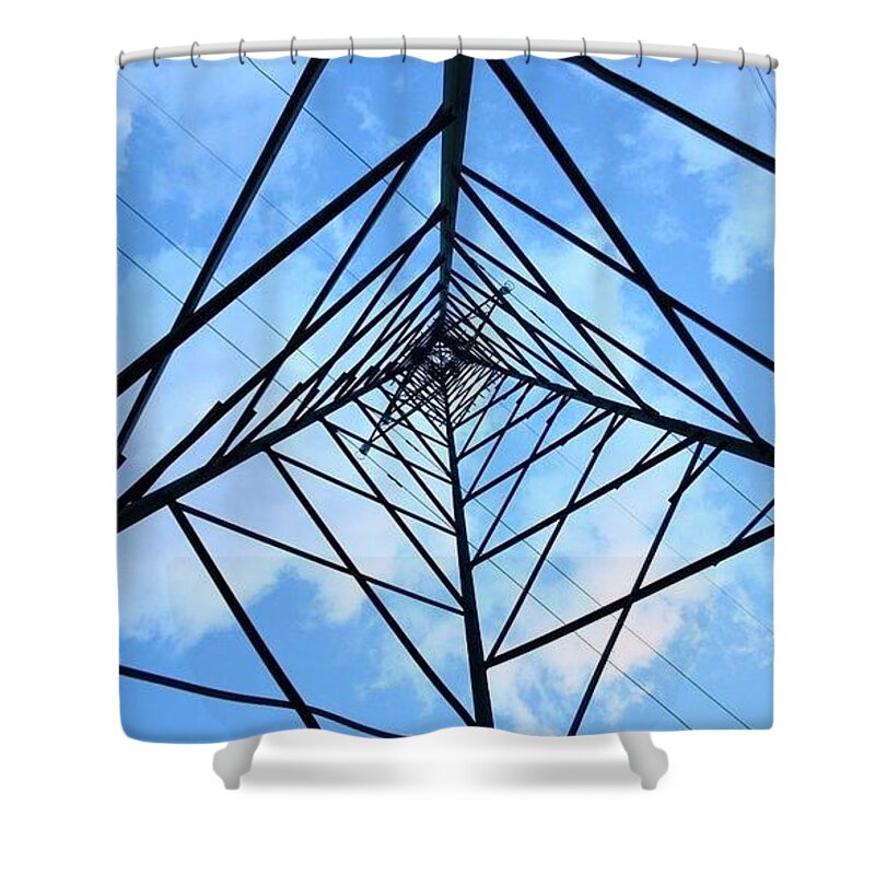 Landscape Shower Curtain featuring the photograph Sky by Daniele Primativo
