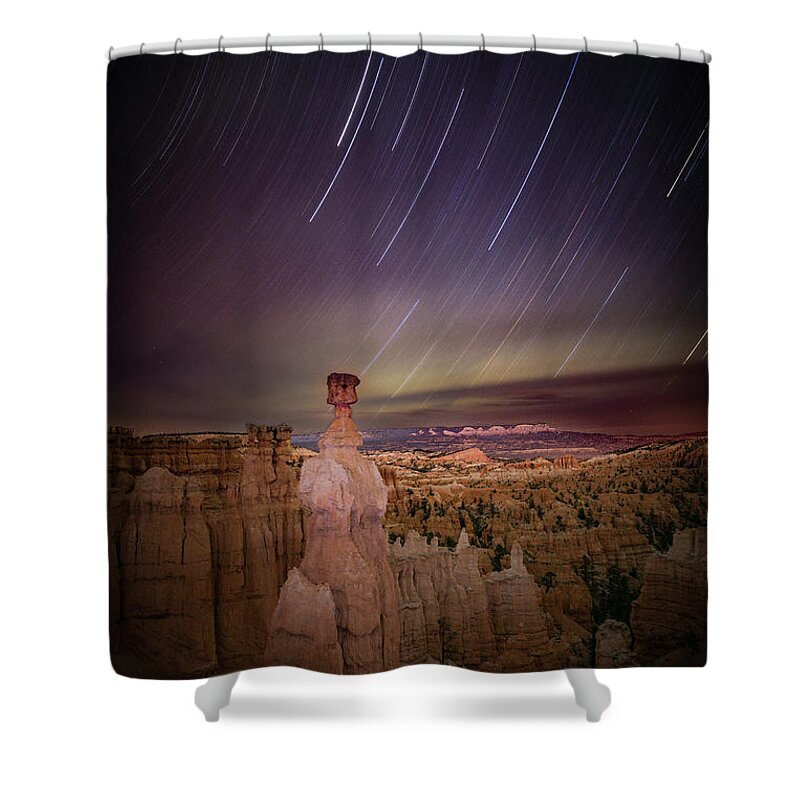 Arches Shower Curtain featuring the photograph Sky Scraper by Edgars Erglis
