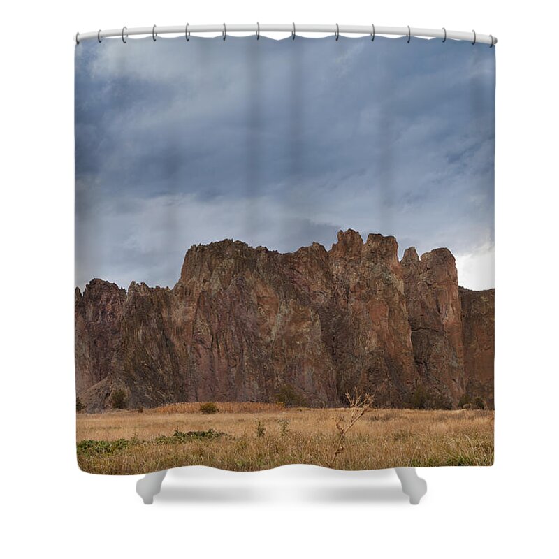 Afternoon Shower Curtain featuring the photograph Smith Rock, Oregon by Scott Slone
