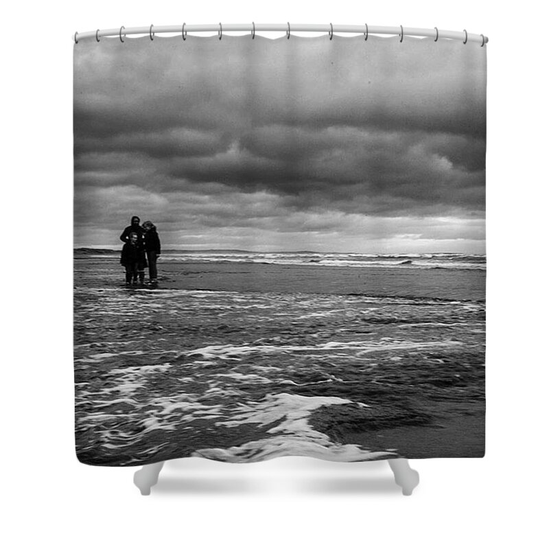  Shower Curtain featuring the photograph So Good To Be Home With My Family by Aleck Cartwright