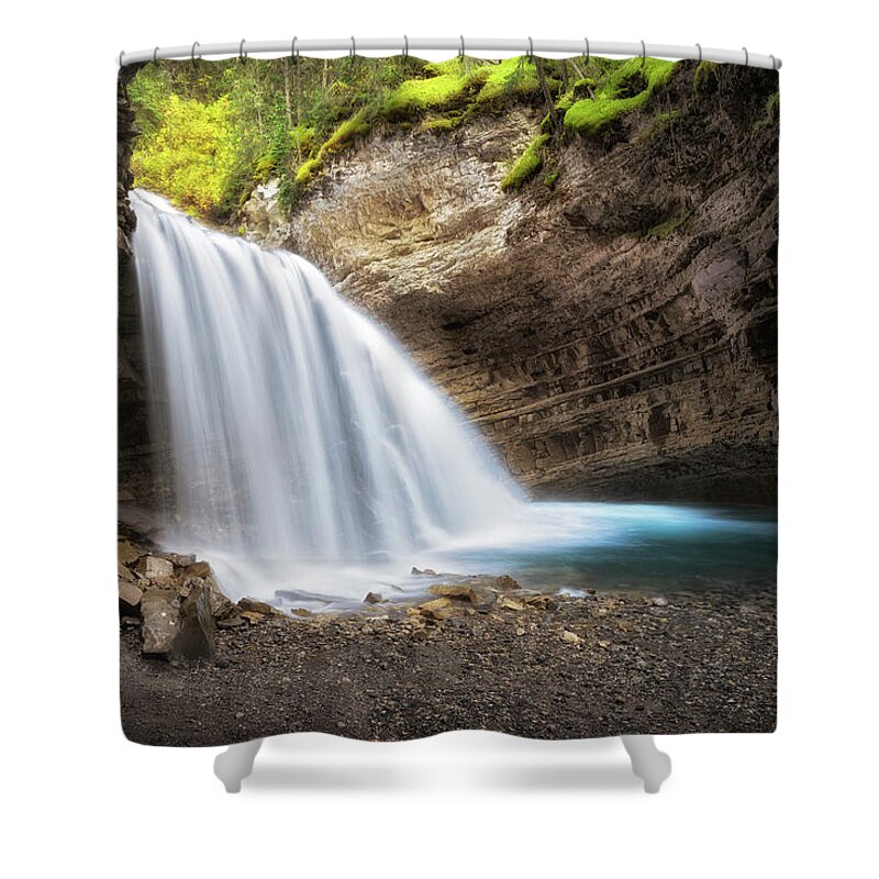 Alberta Shower Curtain featuring the photograph Solitary Moment by Nicki Frates