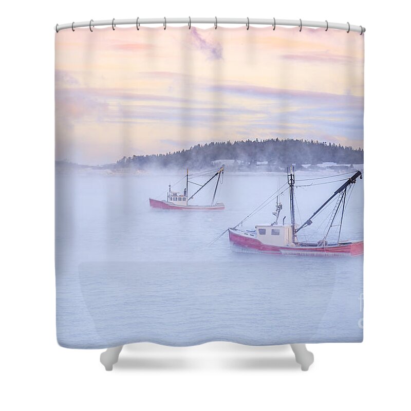 Kremsdorf Shower Curtain featuring the photograph Soon As The Morning Comes by Evelina Kremsdorf