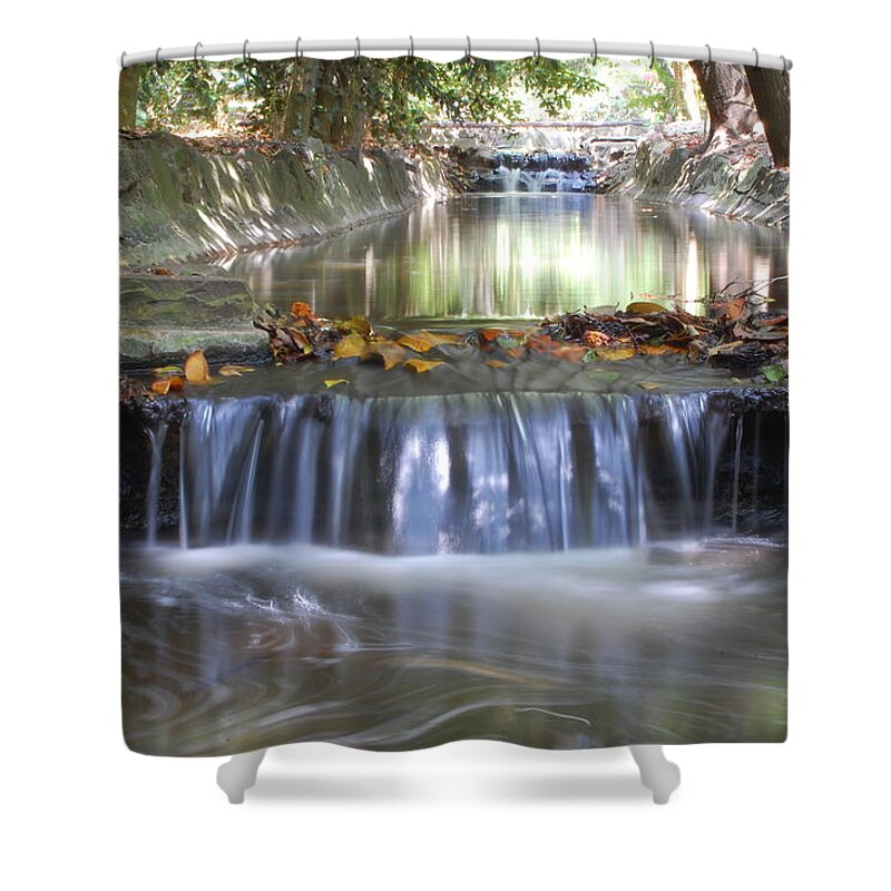 Water Shower Curtain featuring the photograph Soothing Waters by Amy Fose