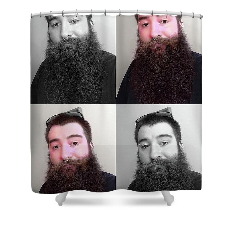 Keith Shower Curtain featuring the photograph Soulmate in Colour by Shawn Dall