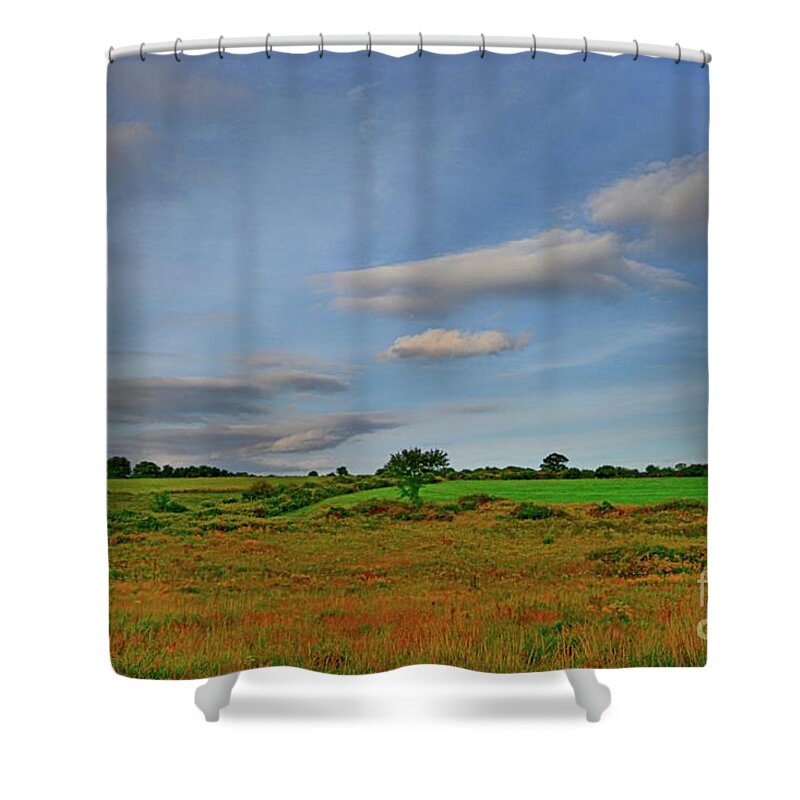 Landscape Shower Curtain featuring the photograph Southbury by Dani McEvoy