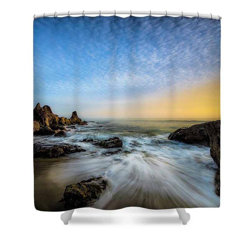 California Shower Curtain featuring the photograph Southern California Sunset by Larry Marshall