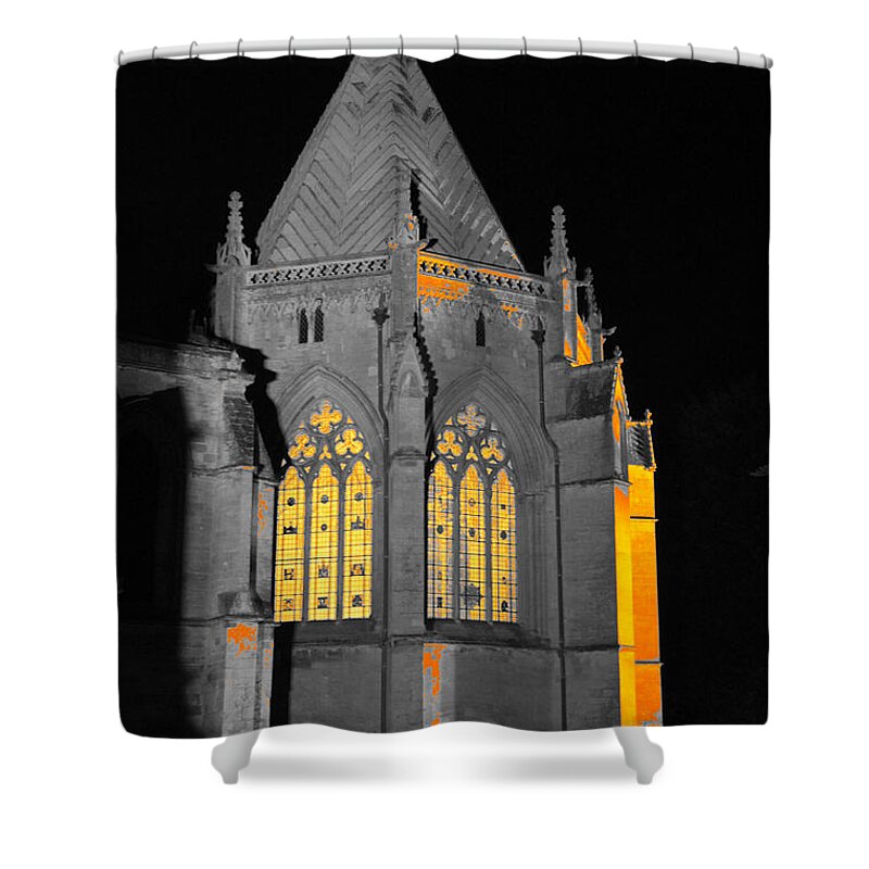 Chapter House Shower Curtain featuring the photograph Southwell Minster. Chapter House. by Elena Perelman