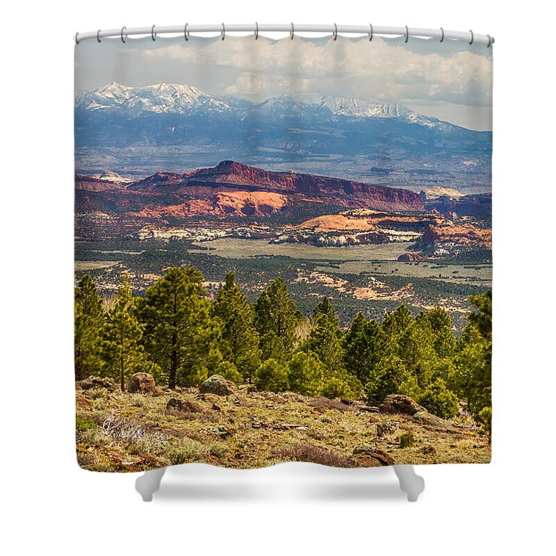 Utah Shower Curtain featuring the photograph Spectacular Utah Landscape Views by James BO Insogna