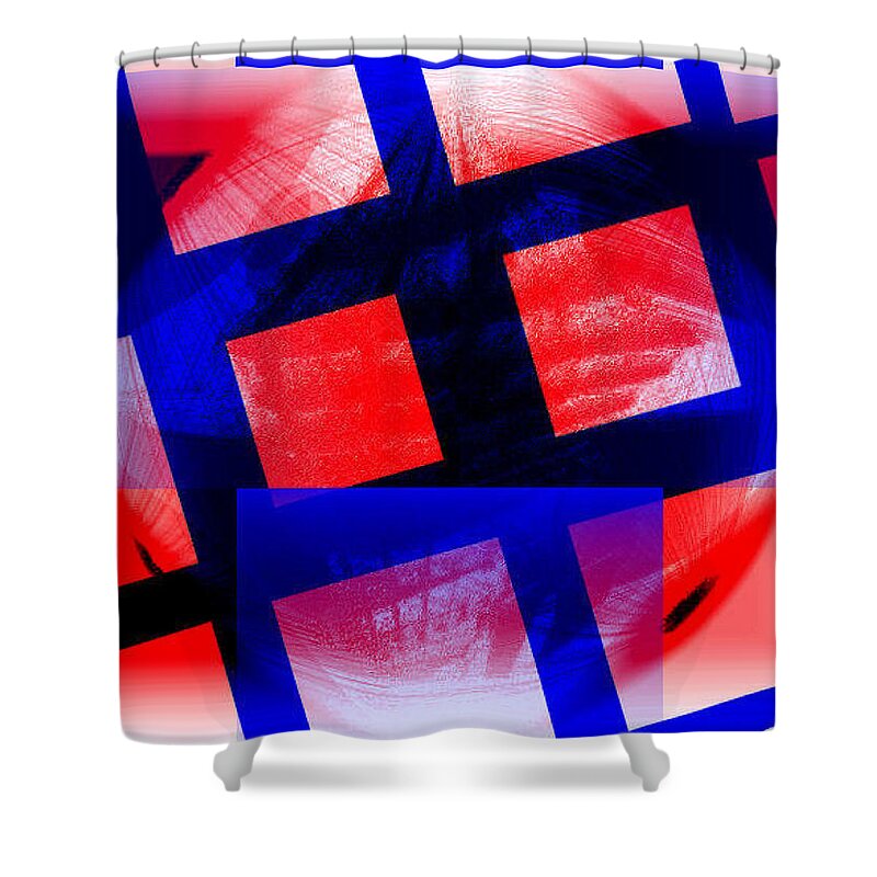 #abstracts #acrylic #artgallery # #artist #artnews # #artwork # #callforart #callforentries #colour #creative # #paint #painting #paintings #photograph #photography #photoshoot #photoshop #photoshopped Shower Curtain featuring the digital art Spider Guitar 10 by The Lovelock experience