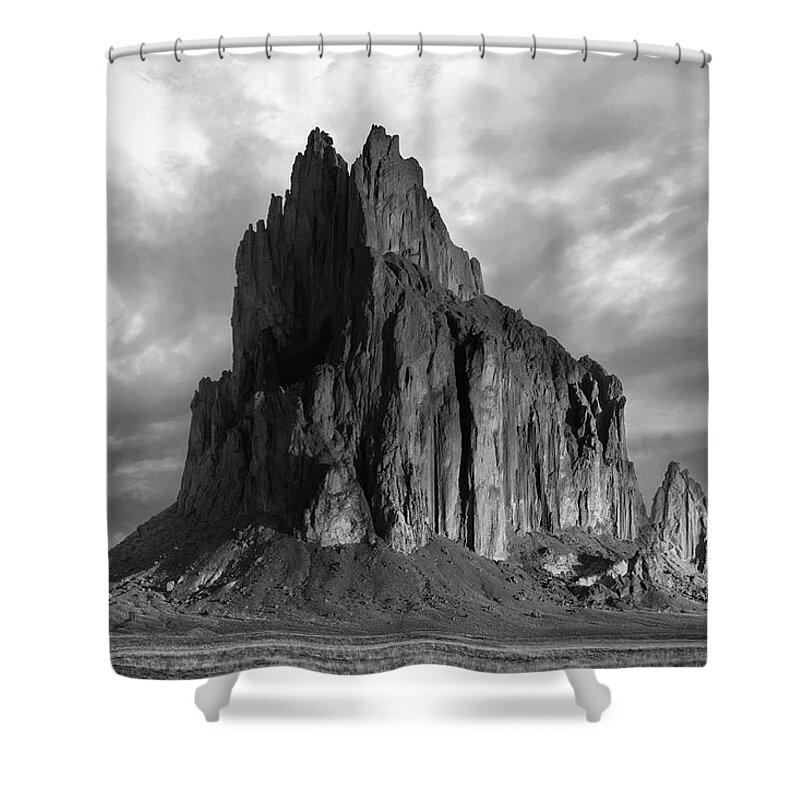 New Mexico Shower Curtain featuring the photograph Spire to Elysium by Jon Glaser