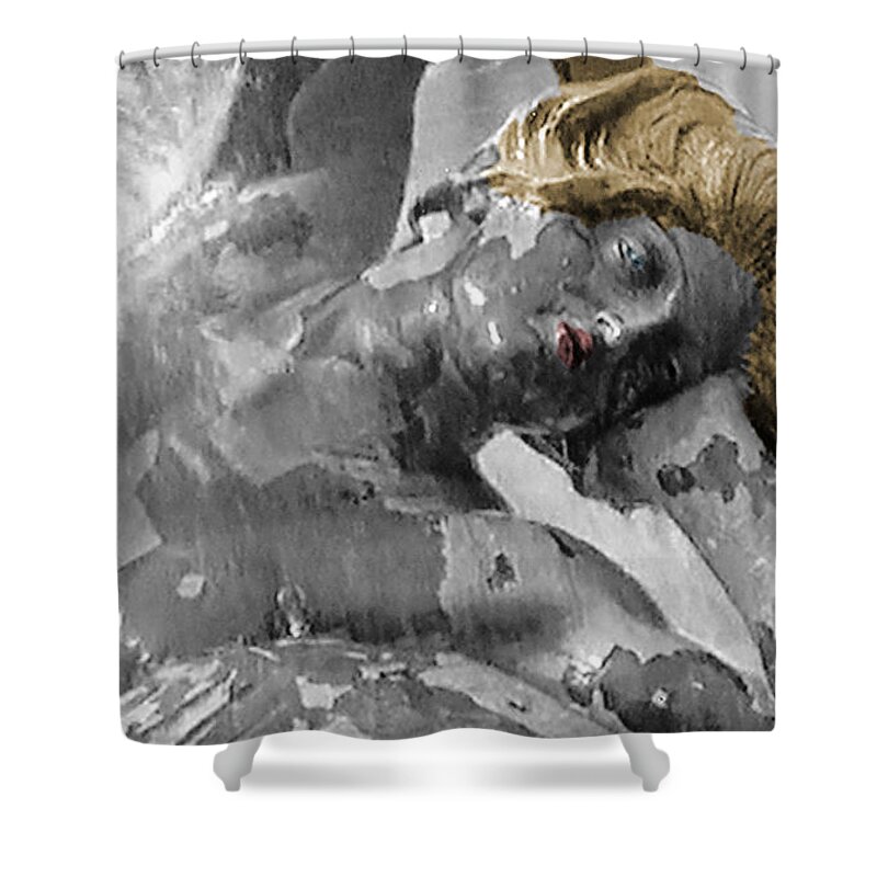 Portrait Shower Curtain featuring the photograph Spirit Of Water by Lyric Lucas