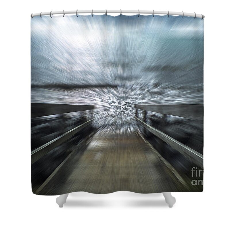 Sea Shower Curtain featuring the photograph Splash by Karen Lewis