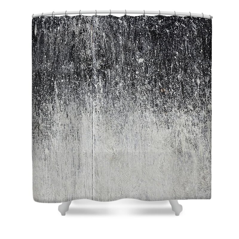 Splat Shower Curtain featuring the photograph Splat Middle by Kreddible Trout