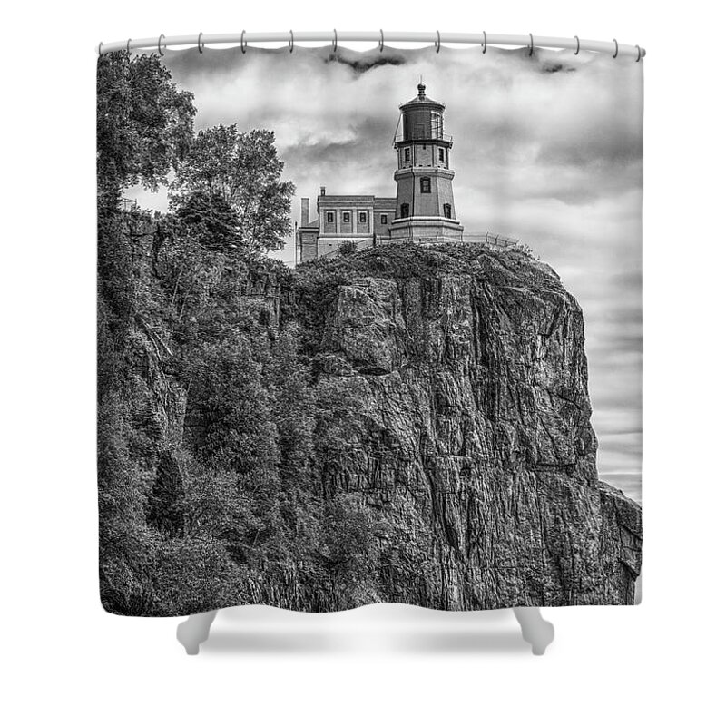 Lighthouse Shower Curtain featuring the photograph Split Rock Lighthouse by John Roach