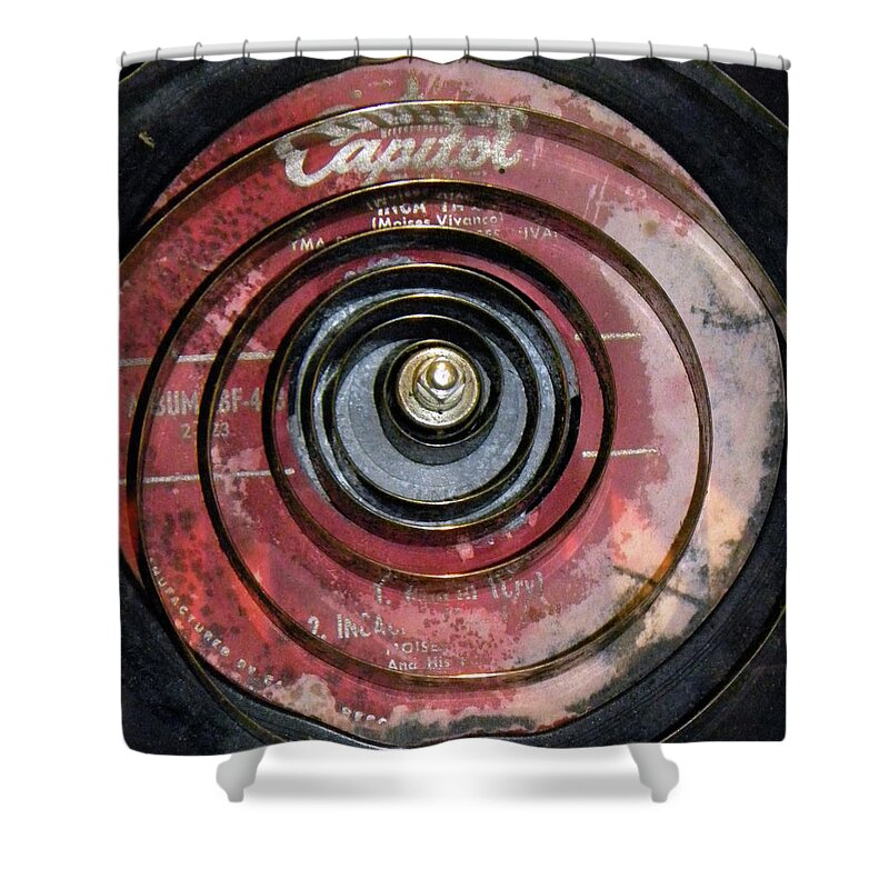 Light Shower Curtain featuring the photograph Stop Light by Kerry Obrist