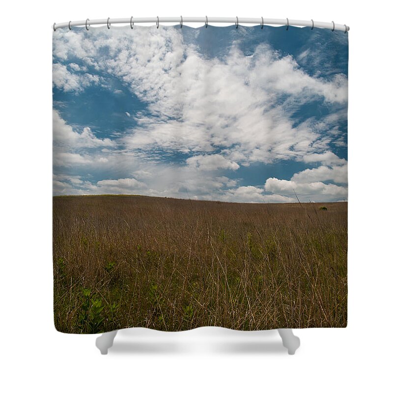 Nebraska Shower Curtain featuring the photograph Spring Creek Prairie by Joshua House