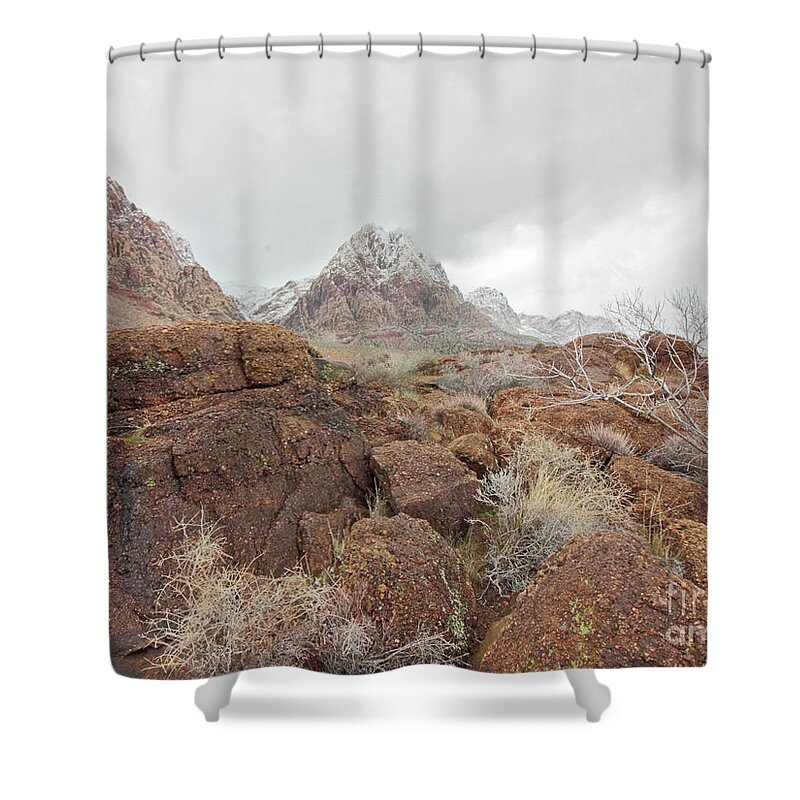 Spring Mountain Ranch Shower Curtain featuring the photograph Spring Mountain Ranch by Balanced Art