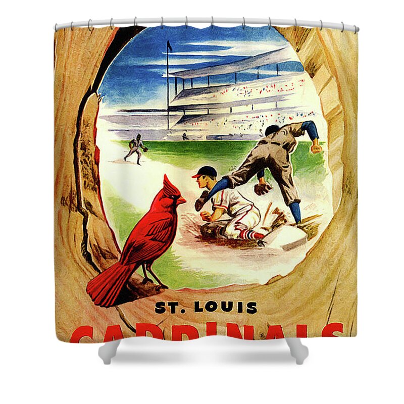 Vintage St. Louis Cardinals 1947 Roster Print T-Shirt by Big 88