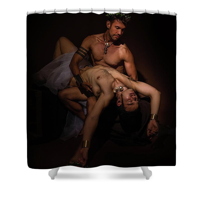 Sergius Shower Curtain featuring the photograph St. Sergius and St. Bachus by Rick Saint