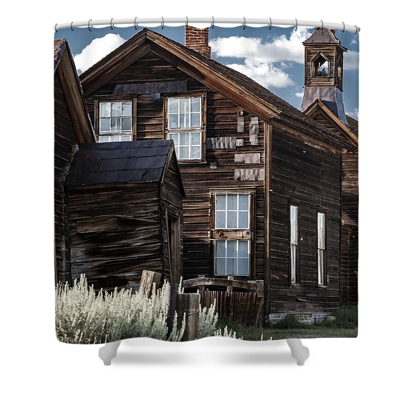 Clouds Shower Curtain featuring the photograph Standing the Test of Time by Cat Connor