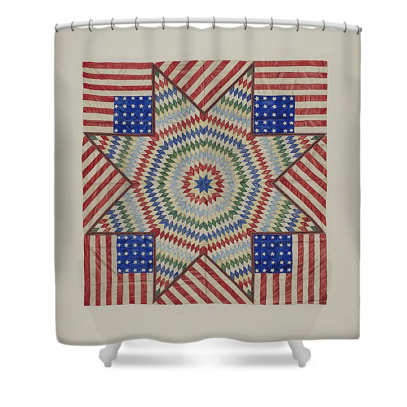 Stars And Tripes Shower Curtains