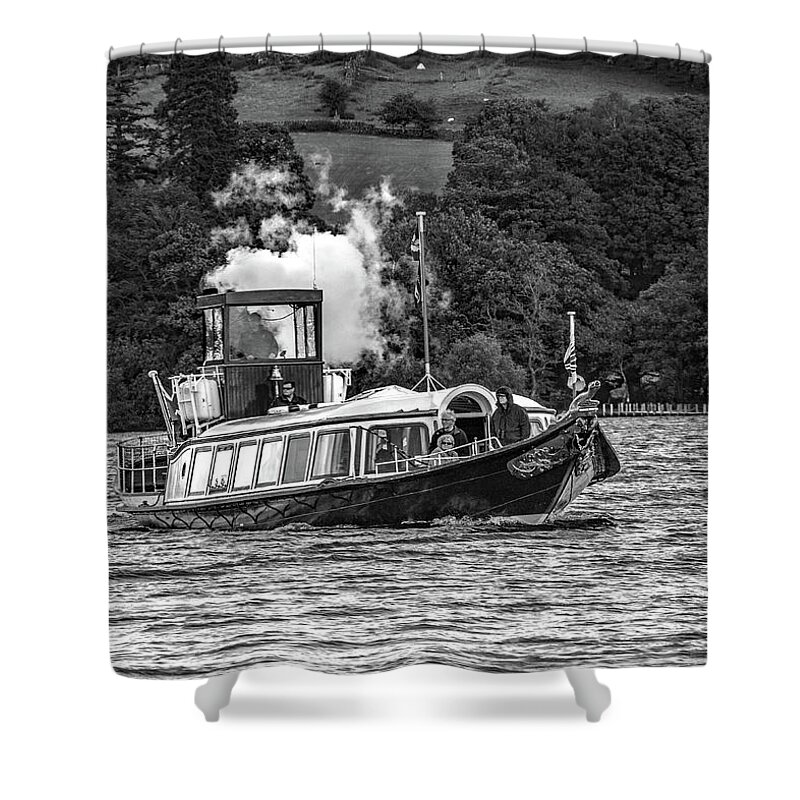 Steam Boat Shower Curtain featuring the photograph Steam Boat Gondola by Ed James