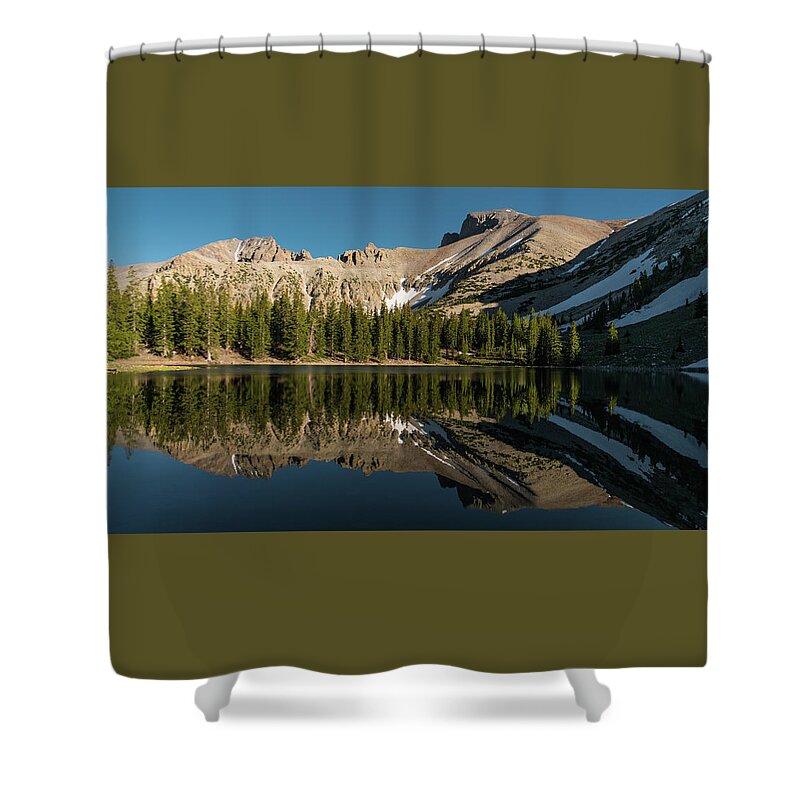 Nevada Shower Curtain featuring the photograph Stella Lake Great Basin National Park Nevada by Lawrence S Richardson Jr