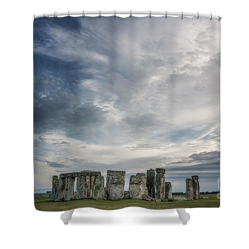 Kremsdorf Shower Curtain featuring the photograph Stone By Stone by Evelina Kremsdorf