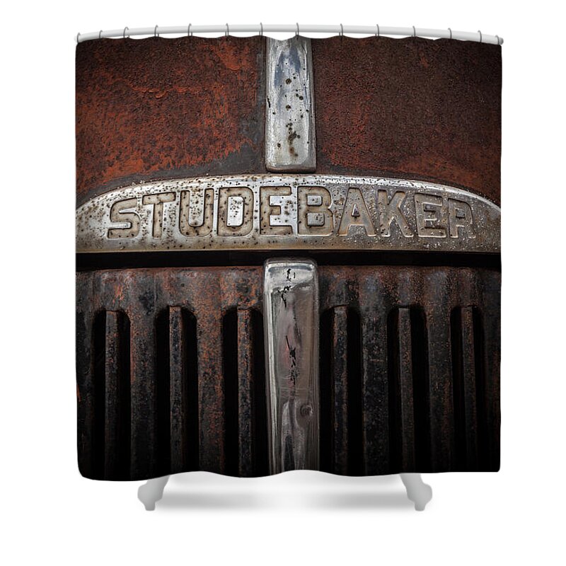 Studebaker Shower Curtain featuring the photograph Studebaker by Ray Congrove