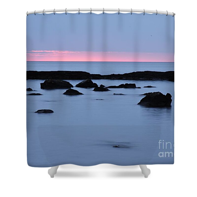 Photography Shower Curtain featuring the photograph Subtle Sunrise by Larry Ricker