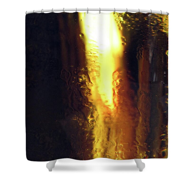 Summer Shower Curtain featuring the photograph Summer Gold by Kathy Corday