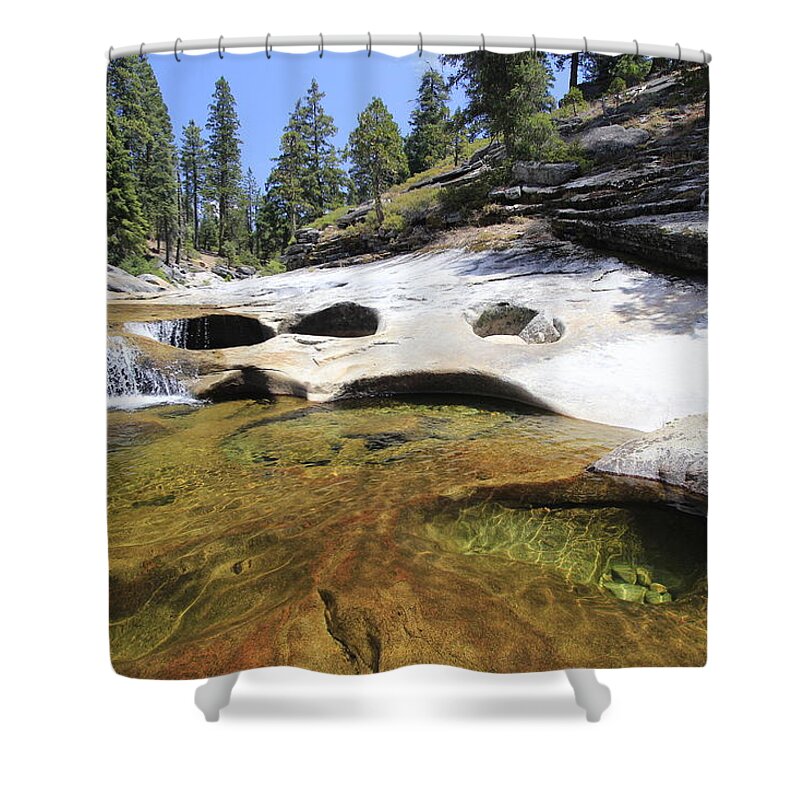 California Shower Curtain featuring the photograph Summer Swimming Hole by Sean Sarsfield