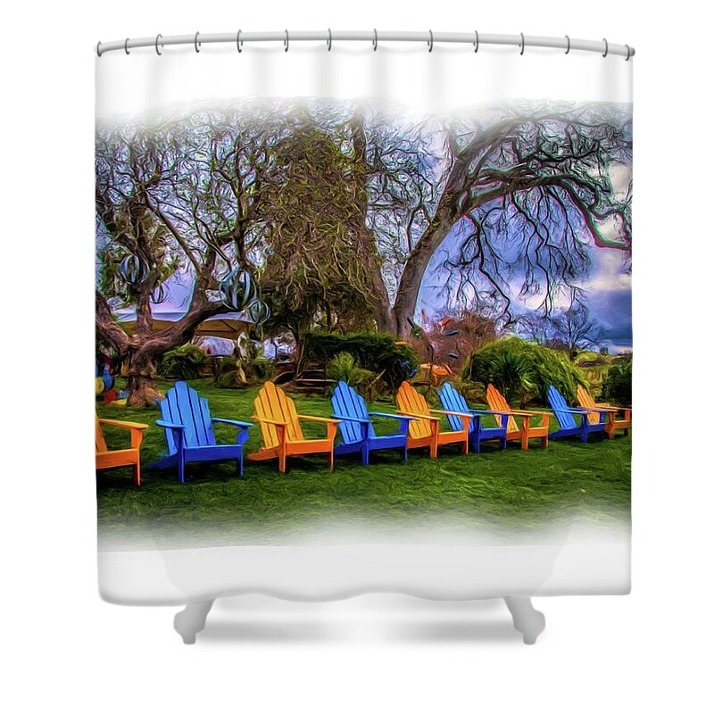 Summer Shower Curtain featuring the photograph Summertime by Steph Gabler