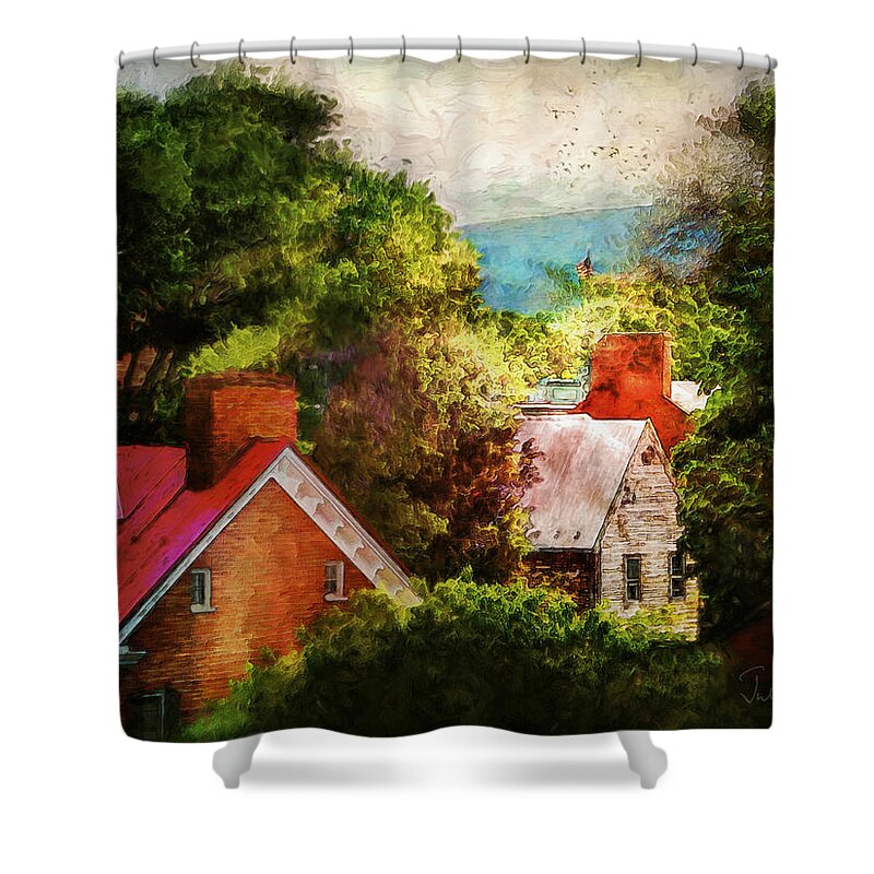 Julia Springer Shower Curtain featuring the photograph Sunkissed by Julia Springer