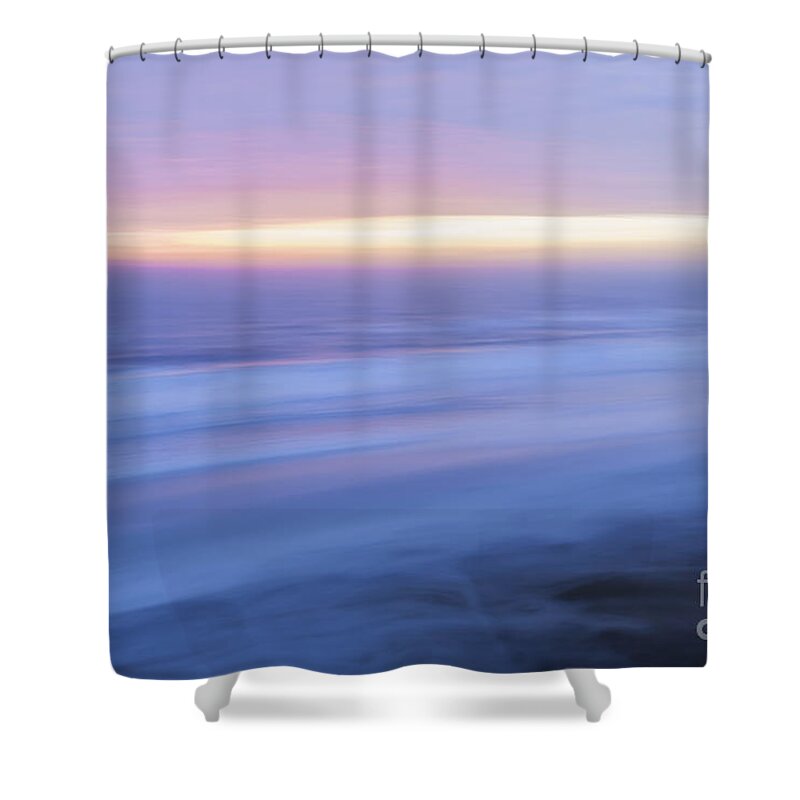 Ocean Shower Curtain featuring the photograph Sunrise Atlantic ocean by Elena Elisseeva