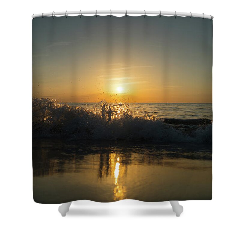 Florida Shower Curtain featuring the photograph Sunrise Crystal Delray Beach Florida by Lawrence S Richardson Jr