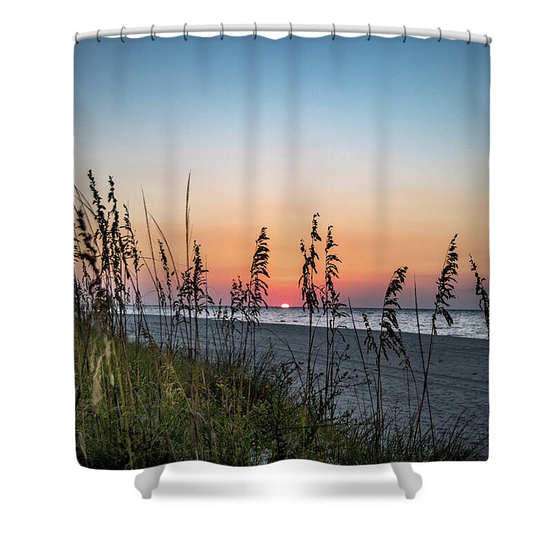 Landscape Shower Curtain featuring the photograph Sunrise Glow by JASawyer Imaging