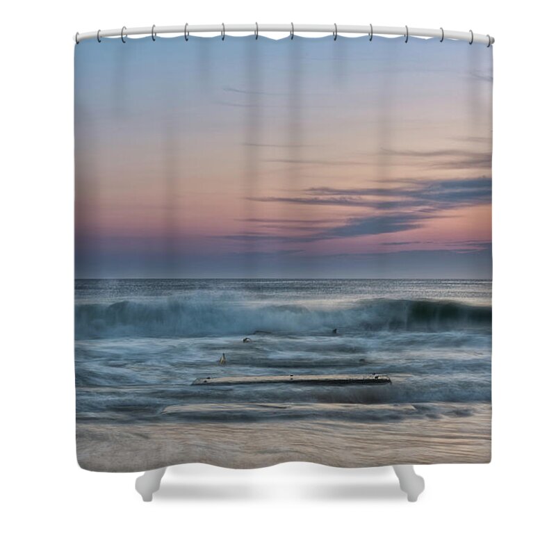 Sunrise Shower Curtain featuring the photograph Sunrise Hunter by Russell Pugh