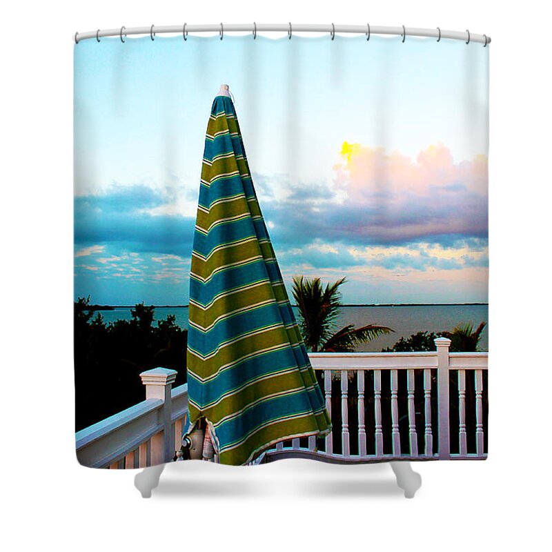 Big Pine Key Shower Curtain featuring the photograph Sunrise Out in the Keys by Susan Vineyard