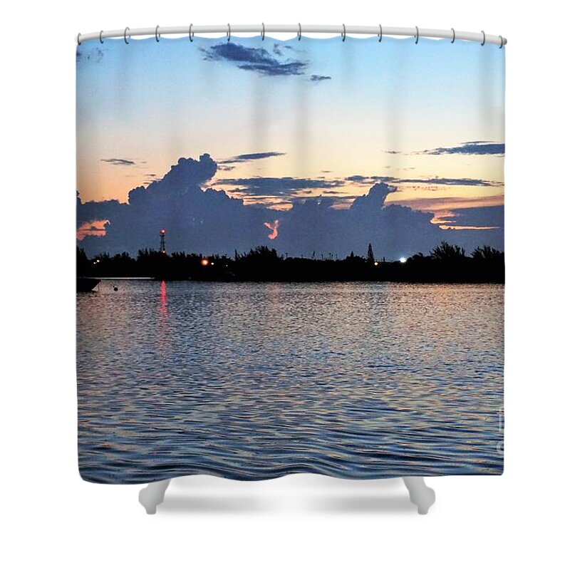 Sunrise Shower Curtain featuring the photograph Sunrise over Key West by Merle Grenz
