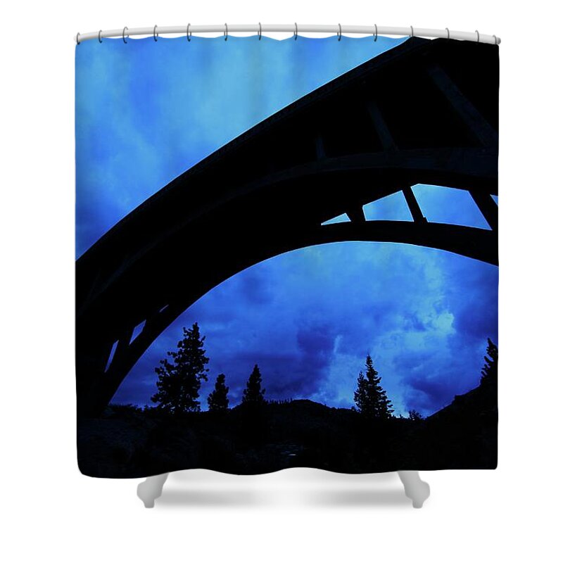 California Shower Curtain featuring the photograph Sunrise Storm by Sean Sarsfield