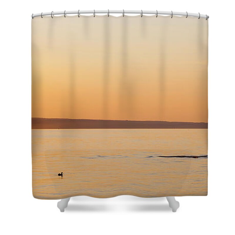 2017 Shower Curtain featuring the photograph Sunset Lovers by Monroe Payne