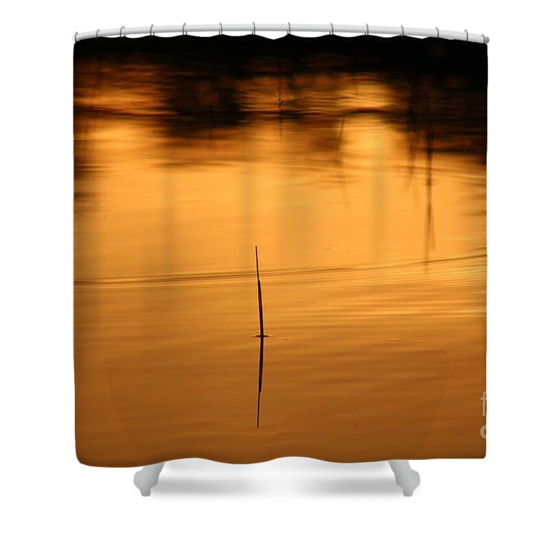 Sunset Shower Curtain featuring the photograph Sunset on the water 2 by Deena Withycombe
