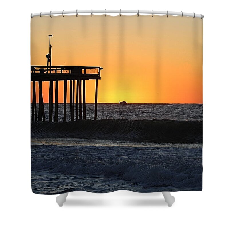 Sun Shower Curtain featuring the photograph Surrounded By Sunrise by Robert Banach