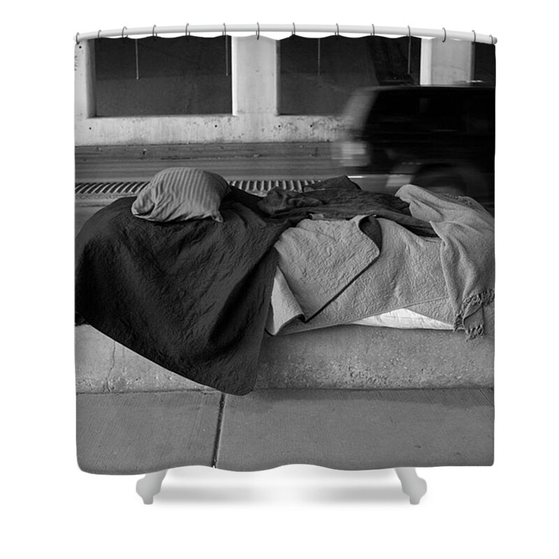 Streetphotography Shower Curtain featuring the photograph Sweet Dreams by Whitney Golden