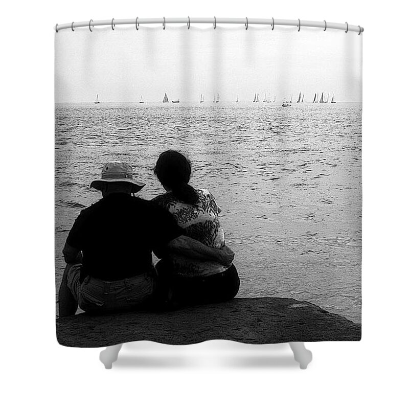 Friend Shower Curtain featuring the photograph Sweet by Julie Lueders 