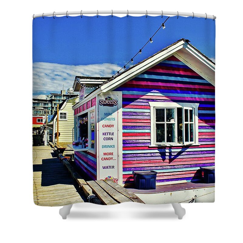  Shower Curtain featuring the photograph Sweets by Brian Sereda