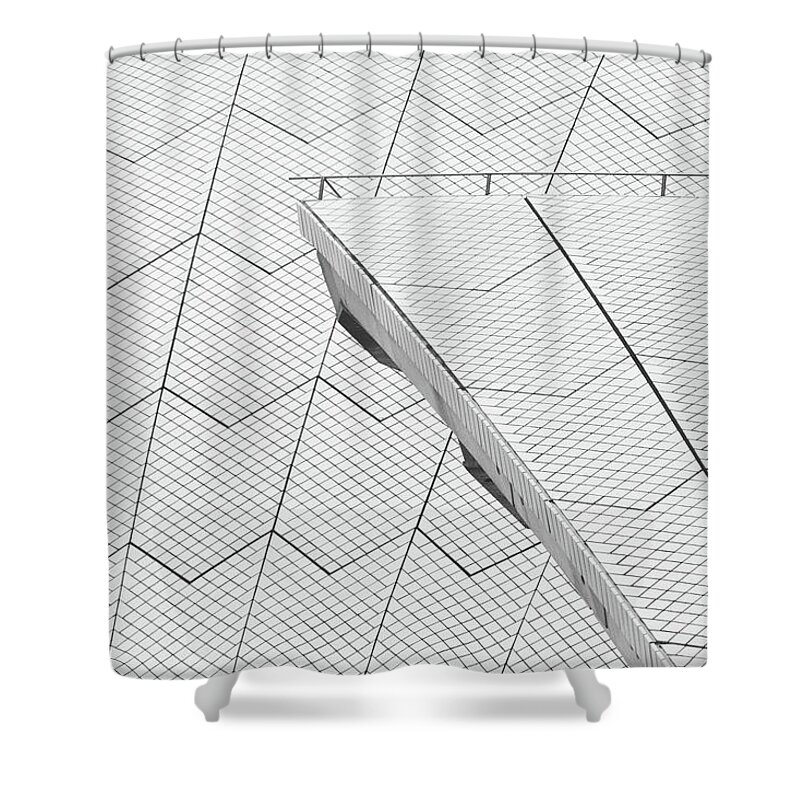 Sydney Shower Curtain featuring the photograph Sydney Opera House Roof No. 10-1 by Sandy Taylor